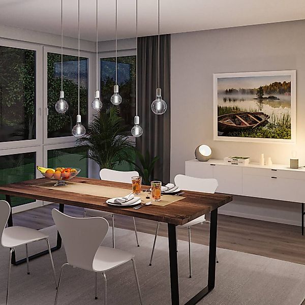 Paulmann LED-Leuchtmittel »Smart Filament AGL 600lm 2200K-5500K gold 230V«, günstig online kaufen
