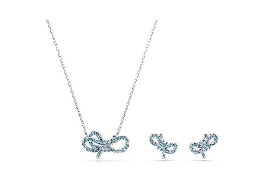 Swarovski Ohrring und Ketten Set Lifelong Bow günstig online kaufen