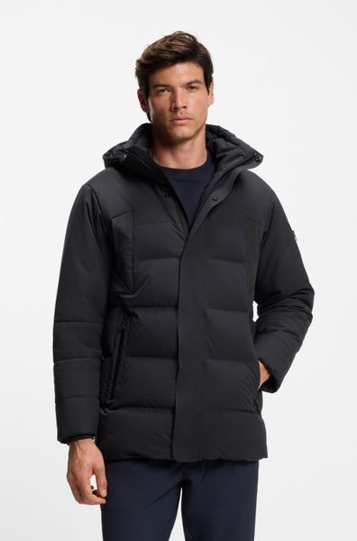 BOSS GREEN Daunenjacke Stehkragen, Regular, abnehmbare günstig online kaufen