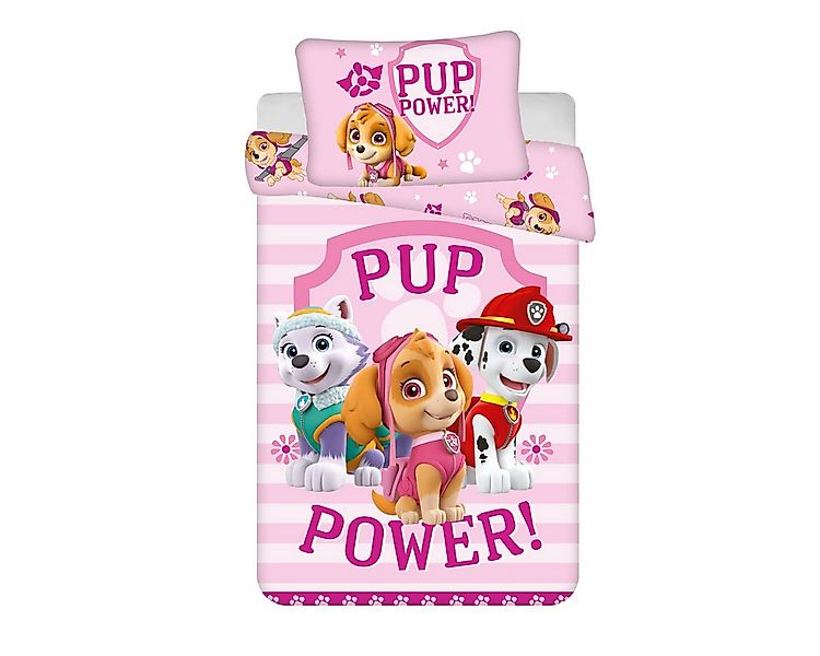 PAW PATROL Bettwäsche - Set für Kinderbett 100x135 cm + 40x60 cm aus 100% B günstig online kaufen