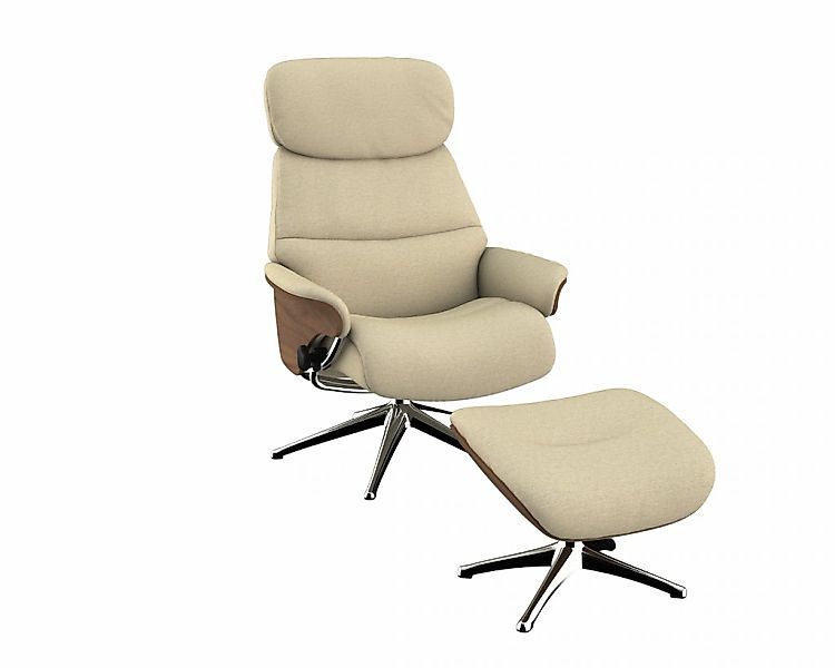 FLEXLUX Relaxsessel "Aarhus, Gepolsterter Funktionssessel, Skandinavisch de günstig online kaufen
