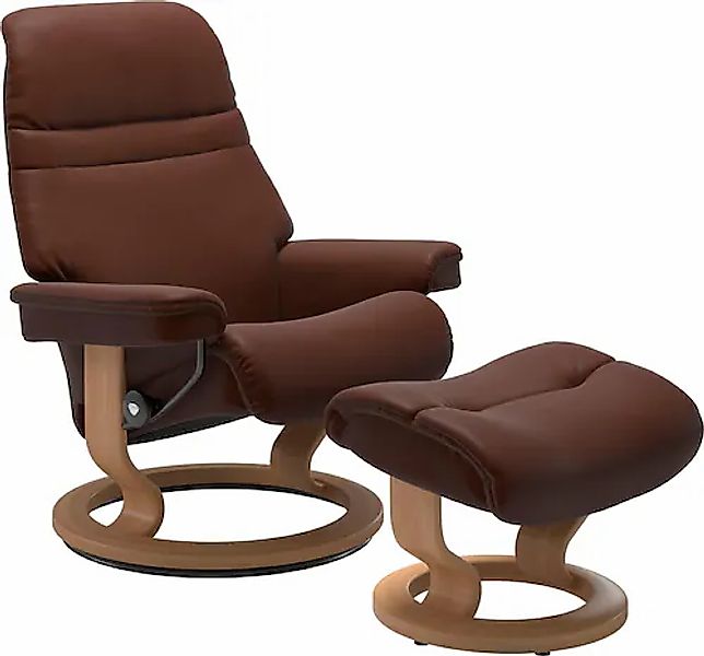 Stressless® Relaxsessel »Sunrise«, (Set, Relaxsessel mit Hocker), mit Class günstig online kaufen