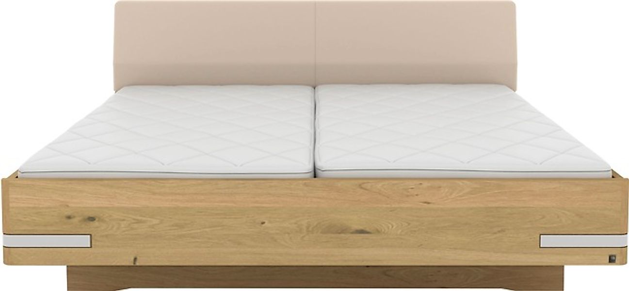 Musterring Holzbett »Savona, Bettgestell, Bettrahmen, teilmassiv Bianco-Eic günstig online kaufen