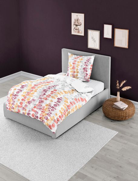 BIERBAUM Bettwäsche "3975" 2 Stk. tlg. Mako-Satin, 100 % Baumwolle, pflegel günstig online kaufen