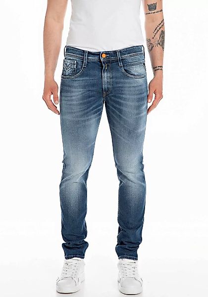 Replay Slim-fit-Jeans "ANBASS HYPERFLEX BIO" günstig online kaufen