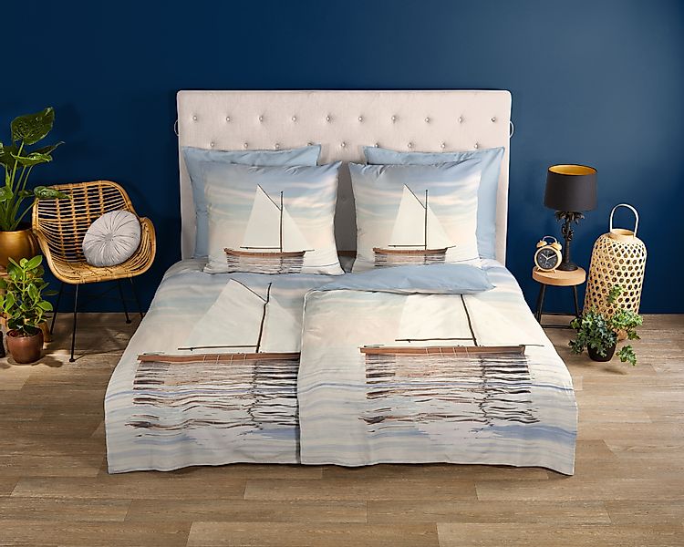 good morning Wendebettwäsche »Merii«, 100% Baumwolle, Renforcé, Reißverschl günstig online kaufen