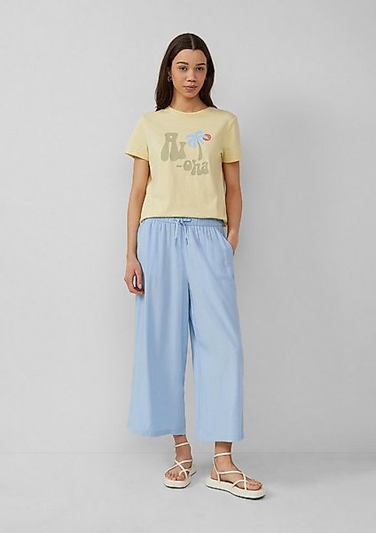 QS Culotte Hose Culotte aus Viskose günstig online kaufen