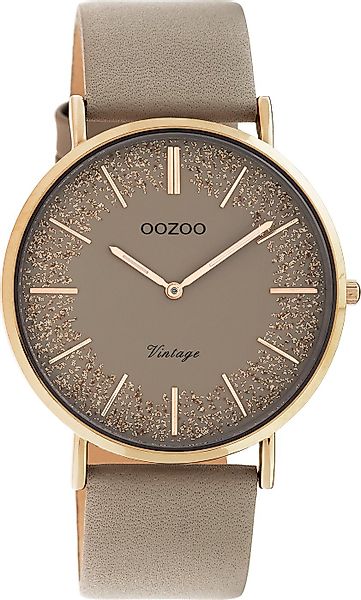 OOZOO Quarzuhr Oozoo Damen Armbanduhr braun günstig online kaufen