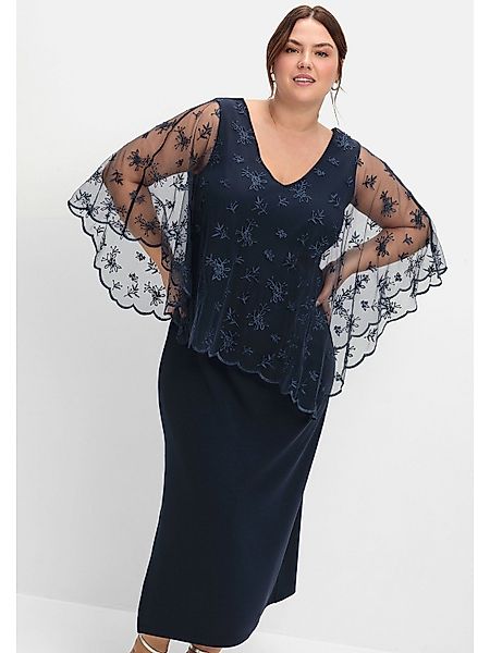 Sheego Abendkleid Große Größen im Lagenlook, günstig online kaufen