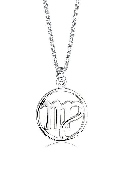 Elli Kette mit Anhänger Jungfrau Sternzeichen 925 Sterling Silber, Astro günstig online kaufen