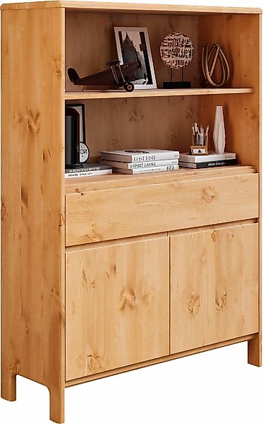 OTTO home Regal "Luven" zertifiziertes Massivholz, Breite 98 cm günstig online kaufen