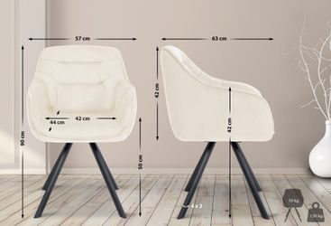 CLP Esszimmerstuhl Russel, Samt oder Antik günstig online kaufen