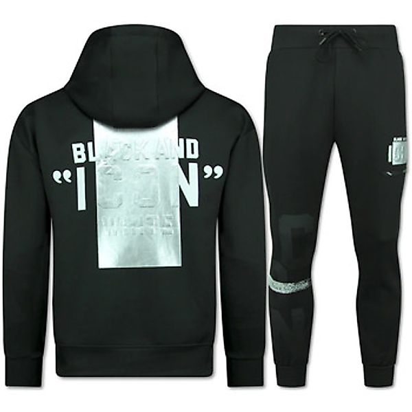 Top Star  Jogginganzüge ICON Hoodie Silver Print günstig online kaufen
