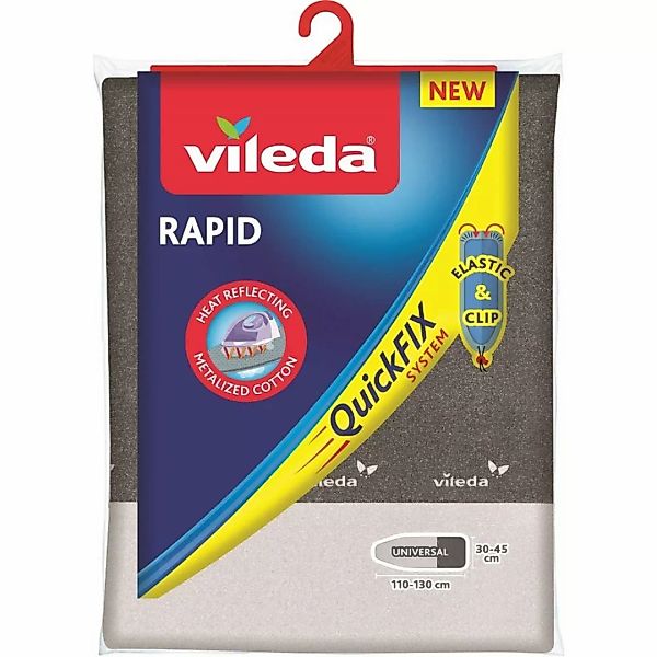 Vileda Bügelbrettbezug Vileda Rapid Bügeltischbezug QuickFIX, günstig online kaufen
