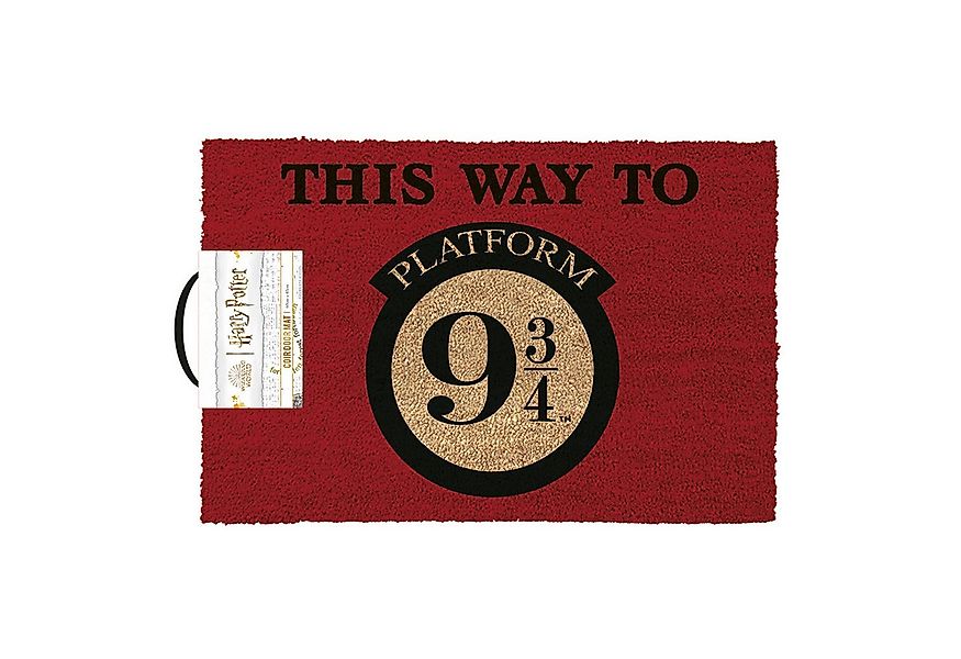 Fußmatte Fußmatte Kokos - Türmatte Kokos - Harry Potter - Platform 9 3/4 günstig online kaufen