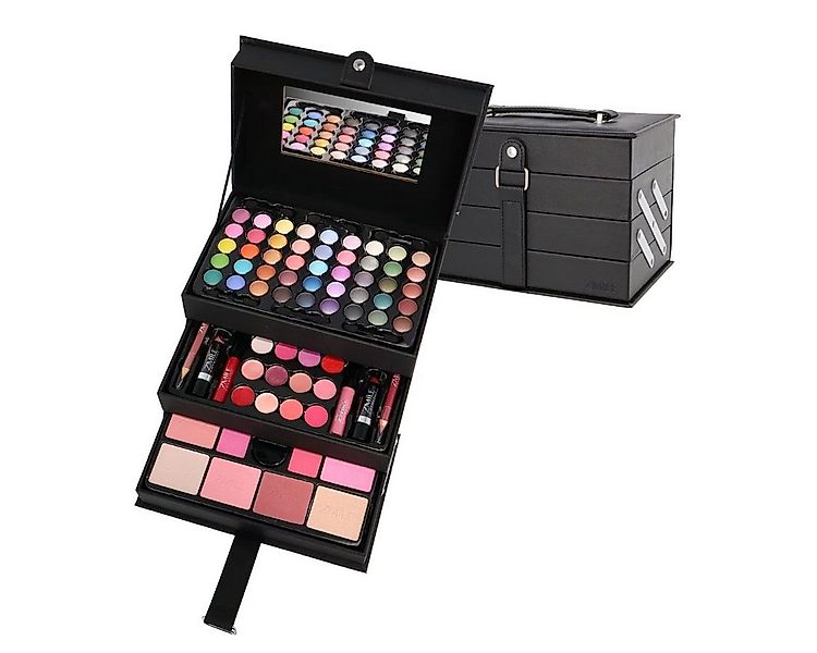 ZMILE COSMETICS Schmink-Koffer Schminkkoffer Set in Leder-Optik 82 teilig günstig online kaufen