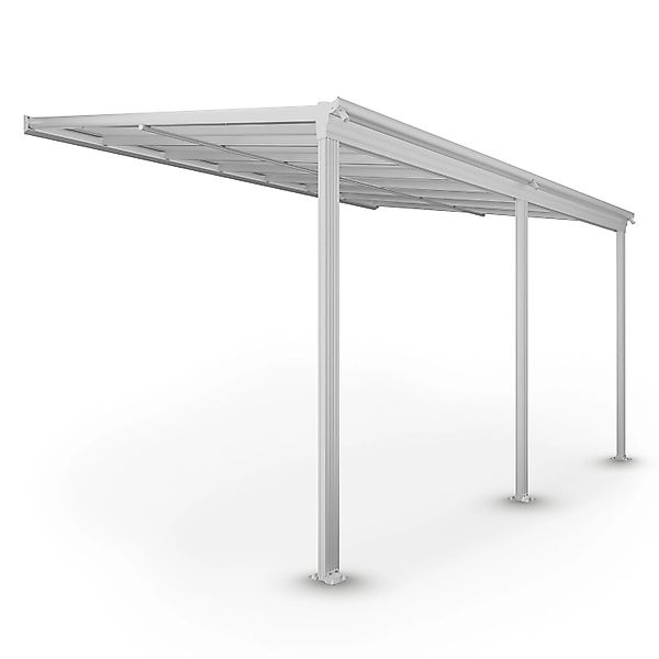 Juskys Terrassendach Borneo, 4x3 m, Regen- günstig online kaufen