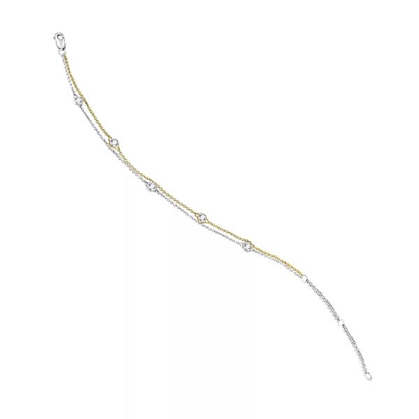 ONE ELEMENT Goldarmband "0,18 ct Diamant Brillant Armband aus 585 Gelbgold günstig online kaufen