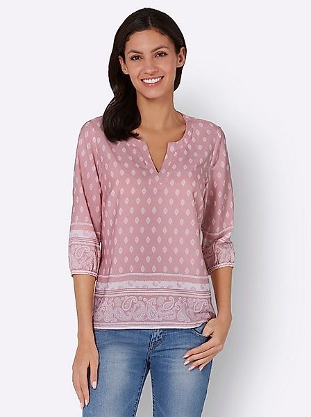 Sieh an! Klassische Bluse Tunika . günstig online kaufen