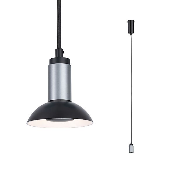 Paulmann "Neordic Pendelleuchte Runa GU10 max. 20W Schwarz/Anthrazit dimmba günstig online kaufen