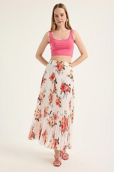 HomeStore Midirock Großes Blumenmuster Rock günstig online kaufen