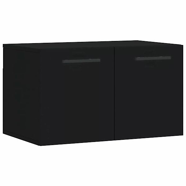 vidaXL Hängeschrank Wandschrank Schwarz 60x36,5x35 cm günstig online kaufen