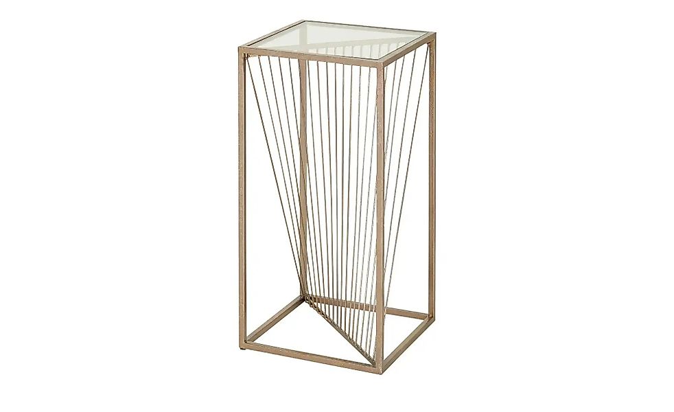 Beistelltisch  Gleam ¦ gold ¦ Maße (cm): B: 30 H: 60 Tische > Beistelltisch günstig online kaufen