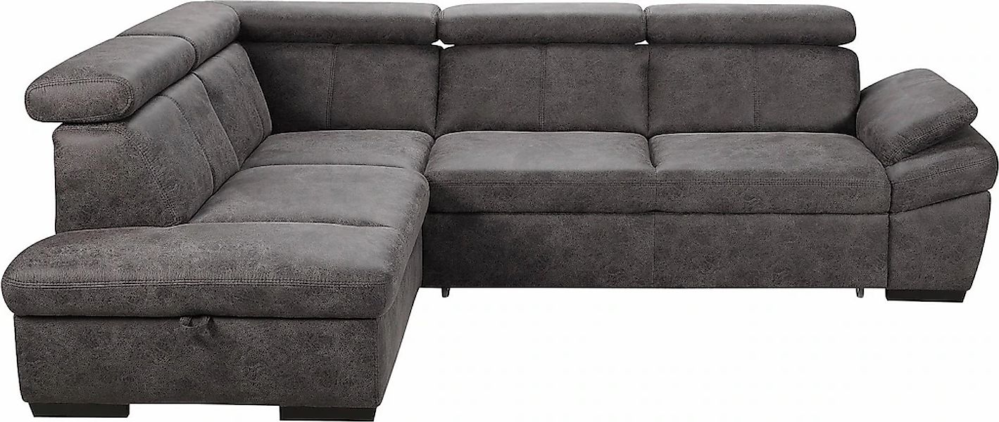 exxpo - sofa fashion Ecksofa "Salerno, klassisch modernes Funktionssofa, ho günstig online kaufen