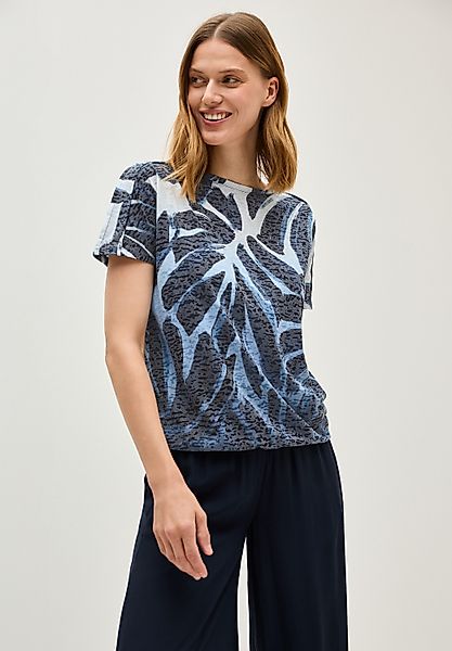 CECIL Print-Shirt in Ausbrenner-Optik und mit günstig online kaufen