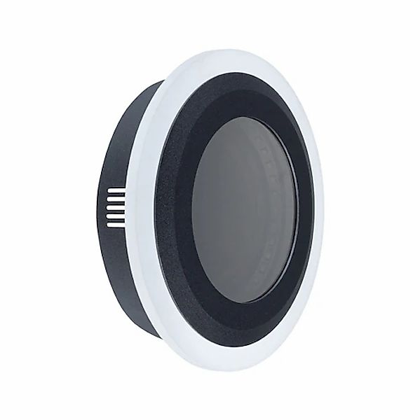 Paulmann LED Deckenleuchte »Spaceglow Two RGB+ 1200lm 230V 14W Schwarz matt günstig online kaufen