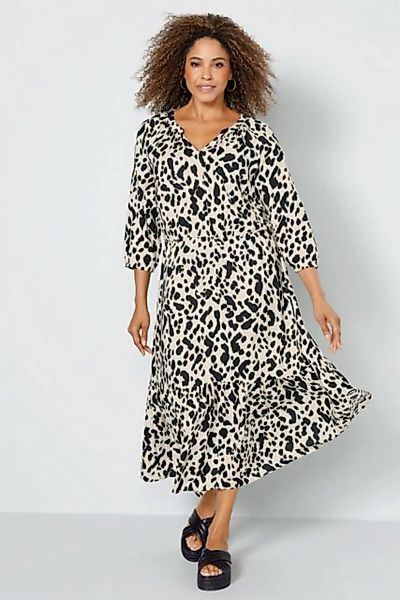 MIAMODA Sommerkleid Kleid Alloverdruck 3/4-Ärmel günstig online kaufen