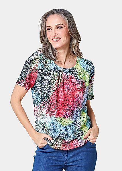 GOLDNER Druckbluse Farbbrillante Druckbluse mit liebevollen günstig online kaufen
