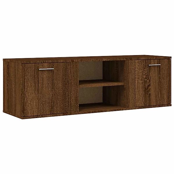vidaXL TV-Schrank Braun Eichen-Optik 120x34x37 cm Holzwerkstoff 833558 günstig online kaufen