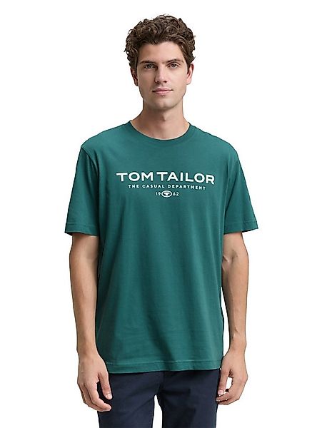 TOM TAILOR T-Shirt Sommershirt mit Frontprint günstig online kaufen