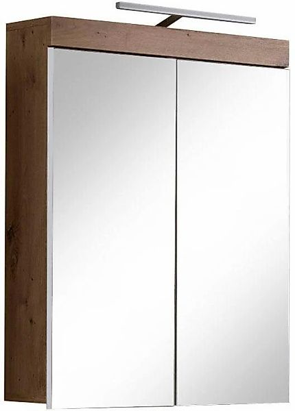 welltime Spiegelschrank "Avena", Badezimmerschrank wahlweise mit Aufsatzleu günstig online kaufen
