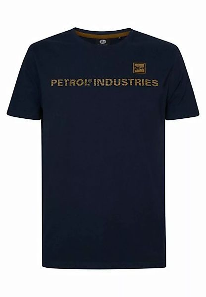Petrol Industries T-Shirt Shirt T-Shirt mit Rundhalsausschnitt und Label (1 günstig online kaufen