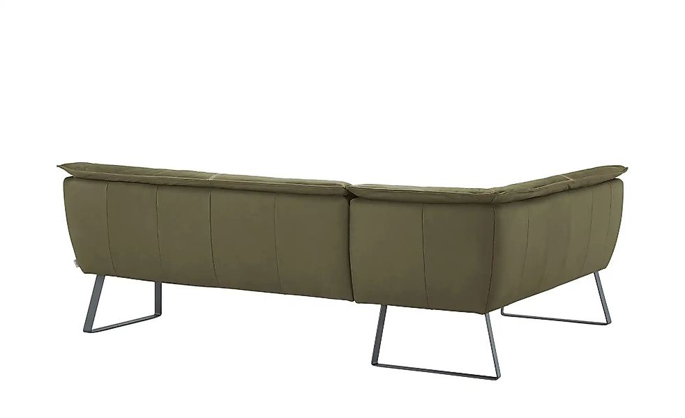 KOINOR Eckbank Leder Alino ¦ grün ¦ Maße (cm): B: 283 H: 89 T: 192.0 Bänke günstig online kaufen