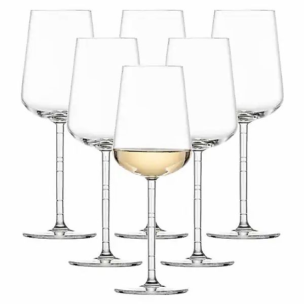 Zwiesel Glas Weißweinglas »Weißweingläser Journey 446 ml 6er Set transparen günstig online kaufen