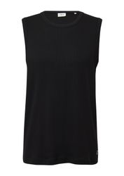 s.Oliver Muskelshirt T-Shirt Jersey-Tanktop mit Rippstruktur günstig online kaufen