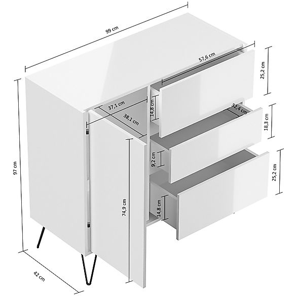 Magnolia Home Sideboard Design Sideboard Kommode günstig online kaufen