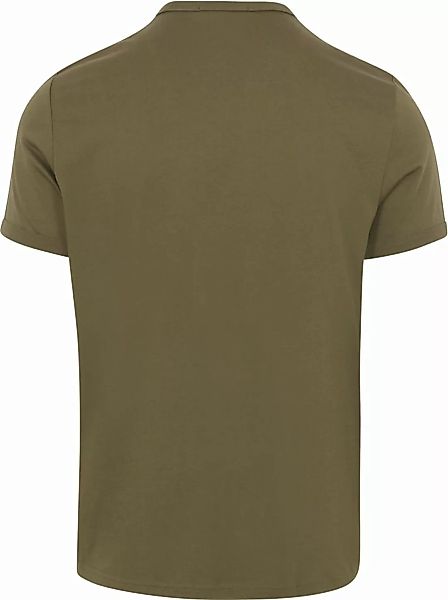 Fred Perry Ringer T-Shirt Grün R79 - Größe M günstig online kaufen