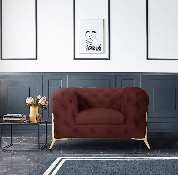 Leonique Chesterfield-Sessel "Amaury Sessel", aufwändige Knopfheftung, mode günstig online kaufen