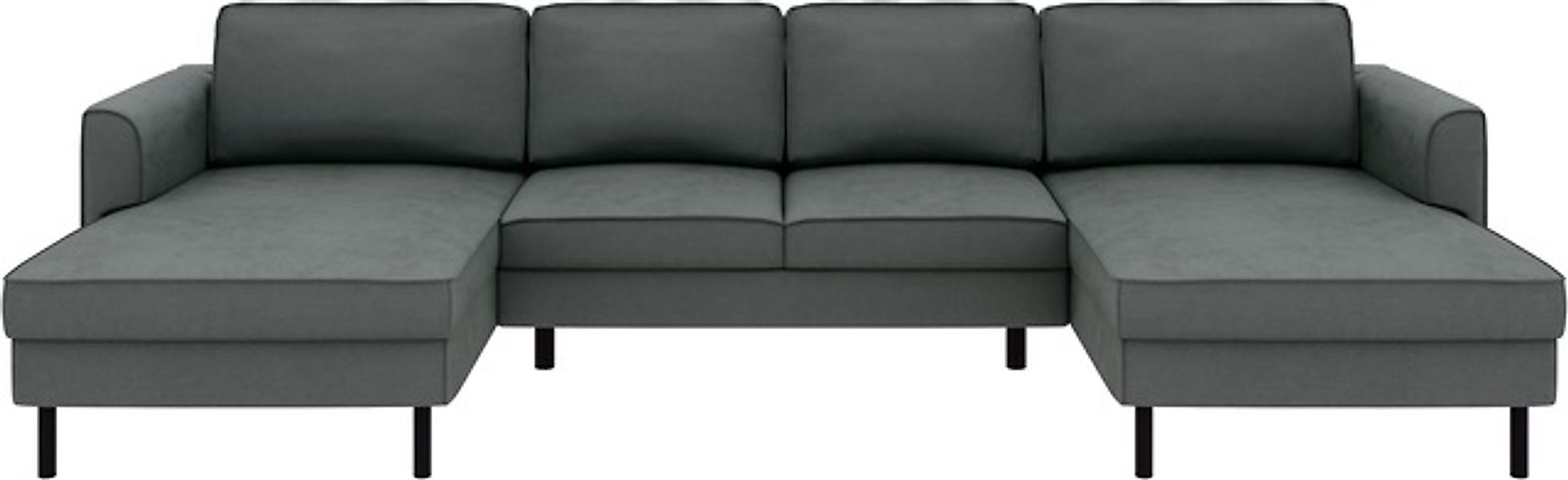 Home affaire Wohnlandschaft »Booster II, whlw. mit Schlaffunktion & Bettkas günstig online kaufen