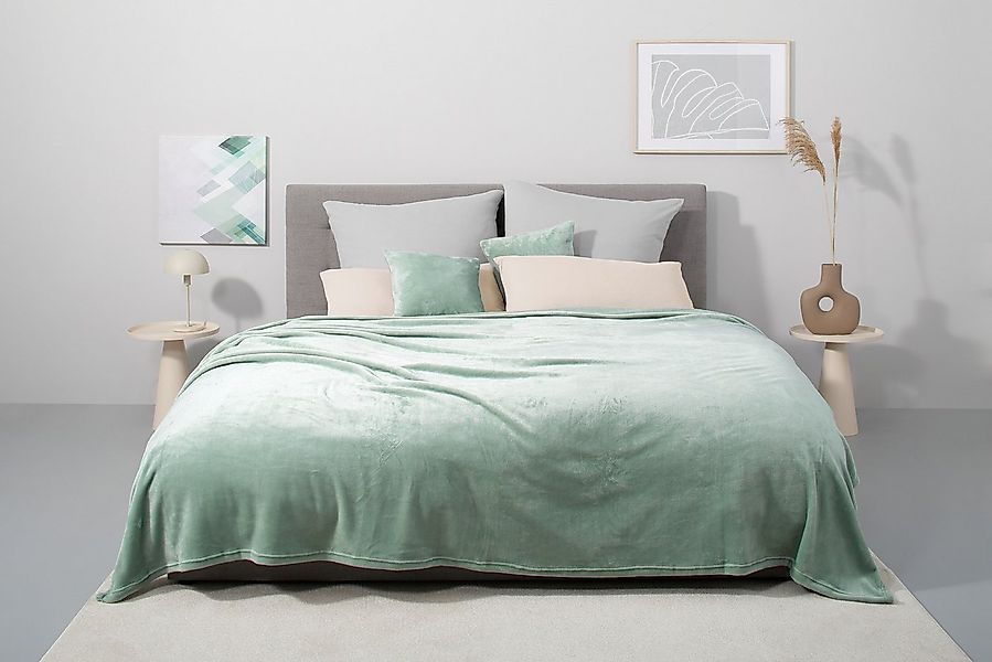 OTTO home Tagesdecke Desner3, mit Cashmere-Touch, viele Farben erhältlich, günstig online kaufen