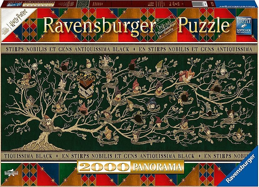 Ravensburger Puzzle Familienstammbaum, 2000 Puzzleteile, Made in Germany günstig online kaufen