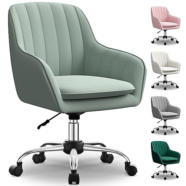 Adormii Bürostuhl Homeoffice Stuhl,Schminkstuhl mit Armlehnen,Drehstuhl günstig online kaufen