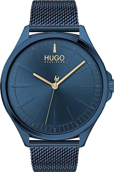 HUGO Quarzuhr #SMASH 1530136, Armbanduhr, Herrenuhr, Mineralglas, Edelstahl günstig online kaufen