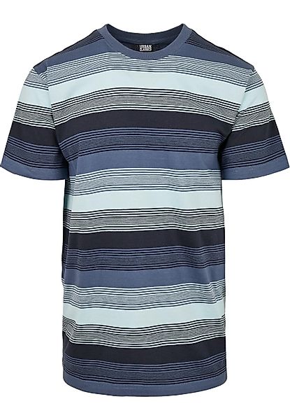 URBAN CLASSICS T-Shirt "Urban Classics Herren Yarn Dyed Sunrise Stripe Tee" günstig online kaufen