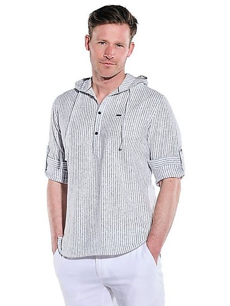 Engbers Langarmhemd Langarm-Shirt mit Leinenanteil günstig online kaufen