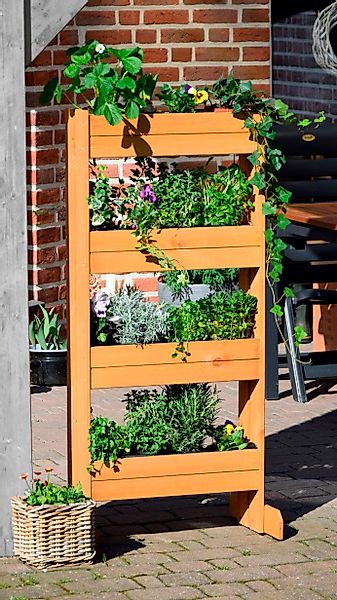 dobar Kräuterspirale Kräuterregal, BxTxH: 55x40x125 cm, günstig online kaufen